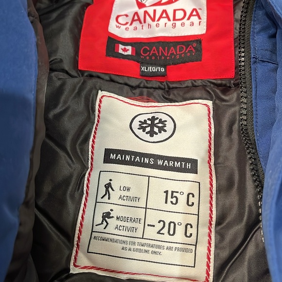 Canada Weather Gear Men's 4-Pocket Northern Night Hooded Parka/NWT/XL - Picture 10 of 14